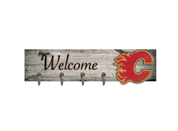 Calgary Flames Coat Hanger 6x24