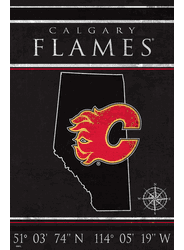 Calgary Flames Coordinates 17x26