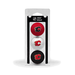 Calgary Flames Golf Balls - 3 Pack