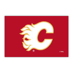 Calgary Flames HiDef Rookie Mat - 18in. X 30in.