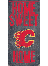 Calgary Flames Home Home Sweet Home 6x12