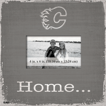 Calgary Flames Home Picture Frame