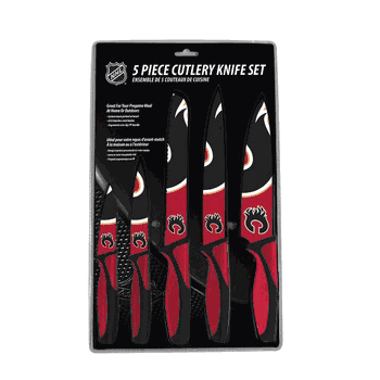 Calgary Flames Knife Set - Kitchen - 5 Pack
