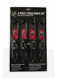 Calgary Flames Knife Set - Steak - 4 Pack