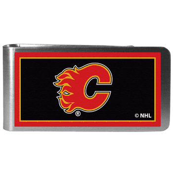 Calgary Flames Logo Money Clips