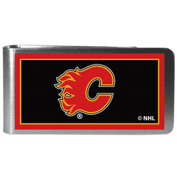 Calgary Flames Logo Money Clips