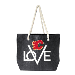 Calgary Flames Love Tote