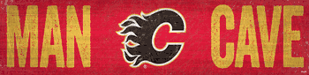 Calgary Flames Man Cave Sign