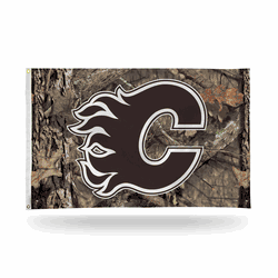 Calgary Flames / Mossy Oak Camo Break-Up Country Banner Flag (3X5)