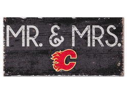 Calgary Flames Mr. & Mrs. Sign