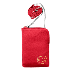 Calgary Flames Pebble Smart Purse Light Red