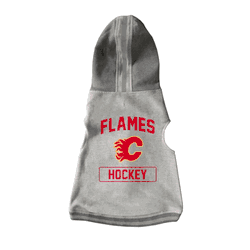 Calgary Flames Pet Hooded Crewneck Type TC