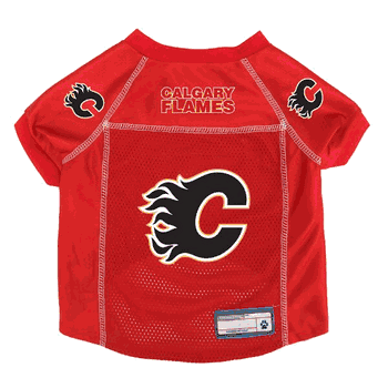 Calgary Flames Pet Jersey Medium
