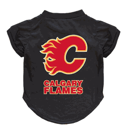 Calgary Flames Pet T-Shirt Large