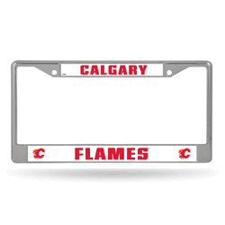 Calgary Flames Chrome Frame
