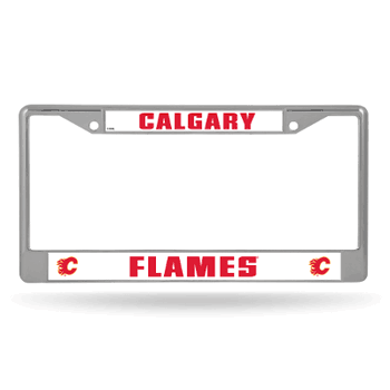 Calgary Flames Chrome Frame