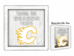 Calgary Flames Saving for Tickets Money Box
