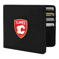 Calgary Flames Shield Wallet - Black