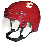 Calgary Flames SportStar NHL Hockey Player Mini Helmet - Red0 Calgary Flames SportStar NHL Hockey Player Mini Helmet - Red