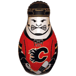 Calgary Flames Tackle Buddy Punching Bag CO