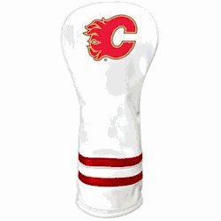 Calgary Flames Vintage Fairway Headcover (White)