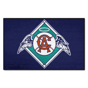 California Angels Starter Mat Accent Rug - 19in. x 30in. 1966 Retro Logo
