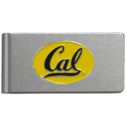California Golden Bears Brushed Metal Money Clip