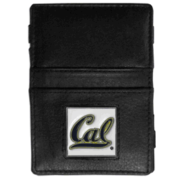 California Golden Bears Leather Jacob's Ladder Wallet