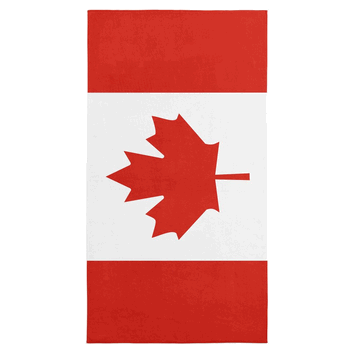 Canada Flag Beach Towel 30x60 inches