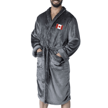 Canada Flag Silk Touch Robe Large/XLarge