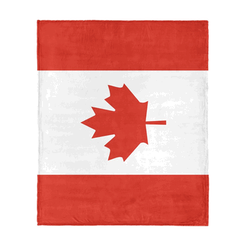Canada Flag Silk Touch Throw Blanket 50x60 inches