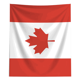 Canada Flag Wall Hanging 50x60 inches