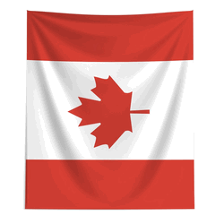 Canada Flag Wall Hanging 50x60 inches