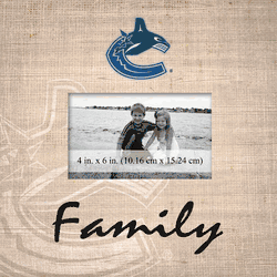 Canucks Family Picture Frame