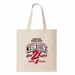 Carolina Hurricanes 2026 NHL Stanley Cup Champions Radial Tote Bag