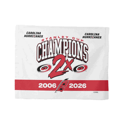 Carolina Hurricanes 2026 NHL Stanley Cup Champions Rocker Rally Towel 15x18 inches