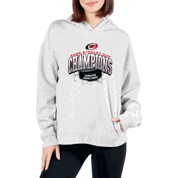 Carolina Hurricanes 2026 Stanley Cup Champions Impactor Hoodie with Zipper Pockets Heather Grey XL