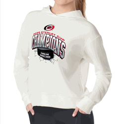 Carolina Hurricanes 2026 Stanley Cup Champions Impactor Waffle Hoodie Cream XXL