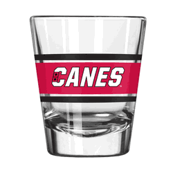 Carolina Hurricanes 2oz Stripe Shot Glass
