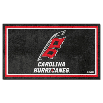 Carolina Hurricanes 3ft. x 5ft. Plush Area Rug