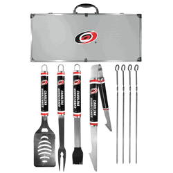 Carolina Hurricanes 8 pc Logo BBQ Set