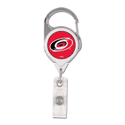 Carolina Hurricanes Badge Holder Premium Retractable
