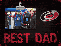 Carolina Hurricanes Best Dad Clip Frame