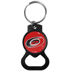 Carolina Hurricanes Bottle Opener Key Chain, Black