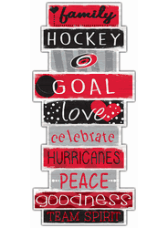 Carolina Hurricanes Celebrations Stack 24" Sign