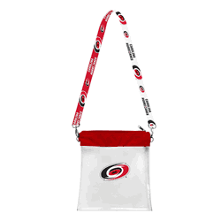 Carolina Hurricanes Clear Pattern Strap Bag