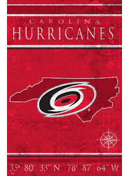 Carolina Hurricanes Coordinates 17x26
