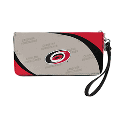 Carolina Hurricanes Curve Zip Organizer Wallet