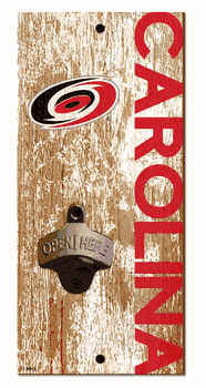 Carolina Hurricanes Distressed Bottle Opener