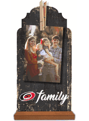 Carolina Hurricanes Family Clothespin 6x12